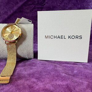 Women's Watch Michael Kors Portia MK3844 Brand New In Box With Tags